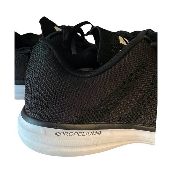 APL TechLoom Pro Running Sneaker Men’s 7 Black / White / Gum Walking Comfort - Picture 5 of 16